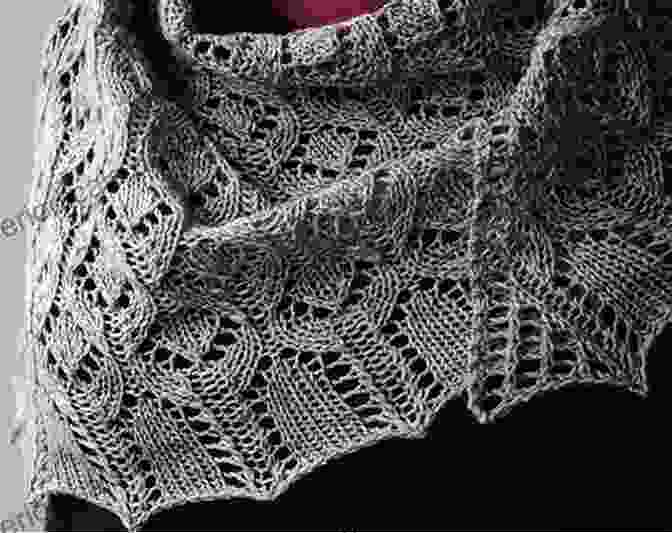 A Close Up Image Of A Dover Knitting Lace Project, Showcasing The Geometric Patterns Created By The Stitches. Lessons In Bobbin Lacemaking (Dover Knitting Crochet Tatting Lace)