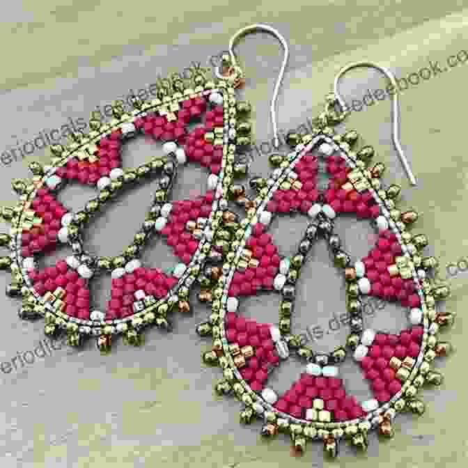 A Close Up Of A Pair Of Beaded Earrings, Highlighting The Intricate Beadwork And The Artist's Meticulous Attention To Detail, Creating A Stunning And Long Lasting Masterpiece. 50 Beaded Earrings Bonnie Barker