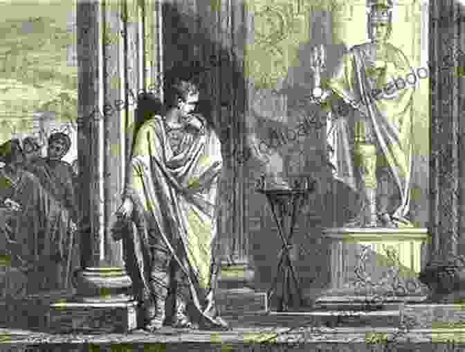 A Depiction Of Alexander The Great And Julius Caesar, Two Prominent Figures Featured In Plutarch's Parallel Lives Parallel Lives Vol 4 Plutarch