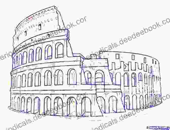 A Drawing Of The Colosseum, Liverpool, A Large Circular Building With A Domed Roof Colosseum Dale Lane