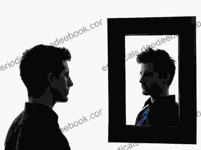 A Man Looking In A Mirror, Reflecting On His Own Identity When A Man S A Man