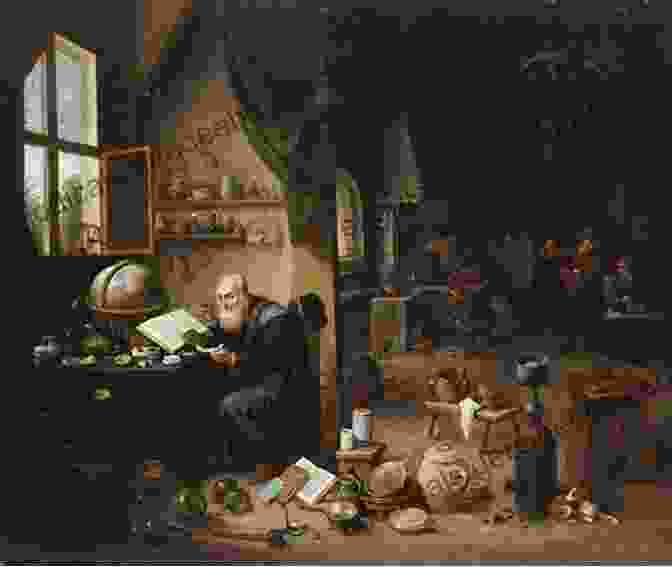 An Alchemist Working In His Laboratory, Surrounded By Potions And Magical Artifacts. Alchemist Mastery (The Alchemist 6)