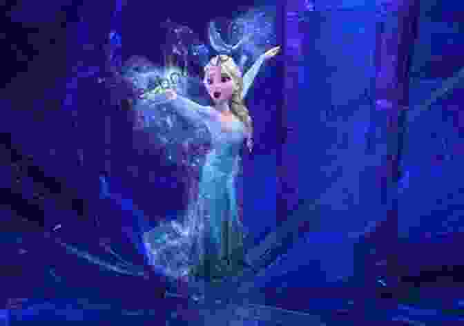 Elsa Standing On A Frozen Mountaintop, Singing With Her Arms Outstretched And The Winner Is: A Collection Of Honored Disney Classic Songs