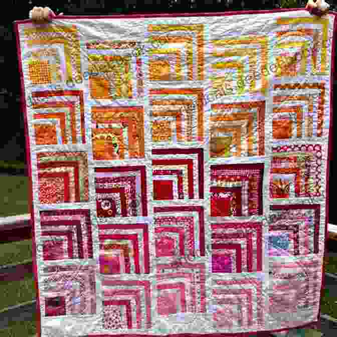 Log Cabin Quilt Made With Fat Quarters In A Variety Of Colors And Patterns Take 5 Fat Quarters: 15 Easy Quilt Patterns