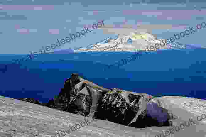 Panoramic View Of Snow Capped Volcanoes In The Andes Mountains Discovering North Of Chile By Car: Illustrated Tales Of A Journey Among Andes Volcanoes And The Pacific Coast