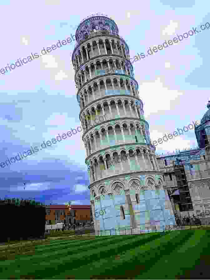 Pisa, Italy, With The Leaning Tower In The Foreground Three Colours Italy: Florence Lucca Pisa