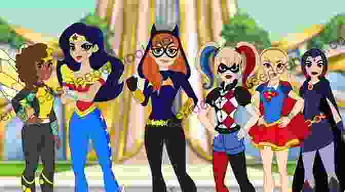 Scene From A Super Hero Girls Animated Show Past Times At Super Hero High (DC Super Hero Girls)