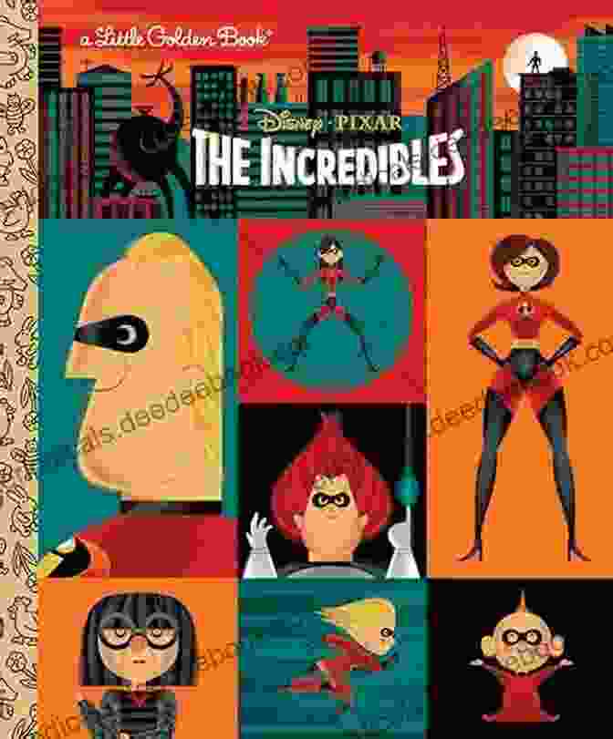 The Incredibles Disney Pixar The Incredibles Little Golden Book Wrapped As A Gift The Incredibles (Disney/Pixar The Incredibles) (Little Golden Book)