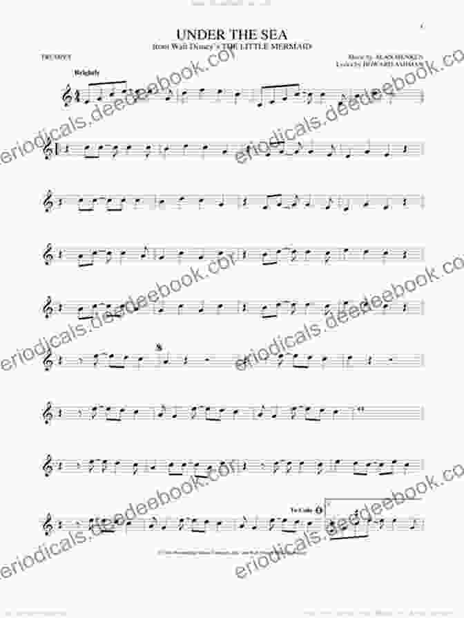 Under The Sea Sheet Music For Trumpet The Big Of Disney Songs For Trumpet (TROMPETTE)