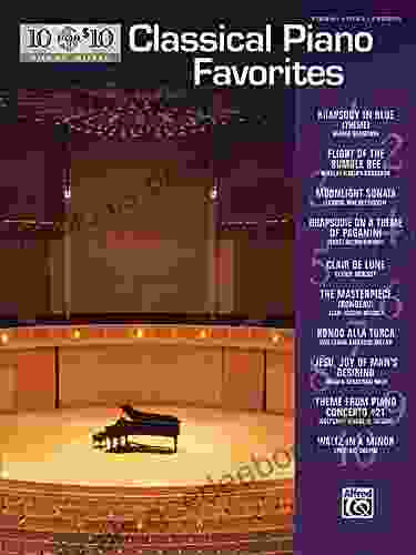 10 For 10 Sheet Music Classical Piano Favorites: Piano Solos