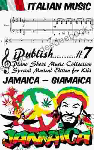 Italian Song Jamaica (Giamaica) Piano Sheet Music For Children Special Musical Edition For Kids (Italian Music Collection Arranged For Piano 7)