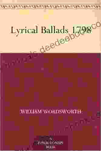 Lyrical Ballads 1798 William Wordsworth